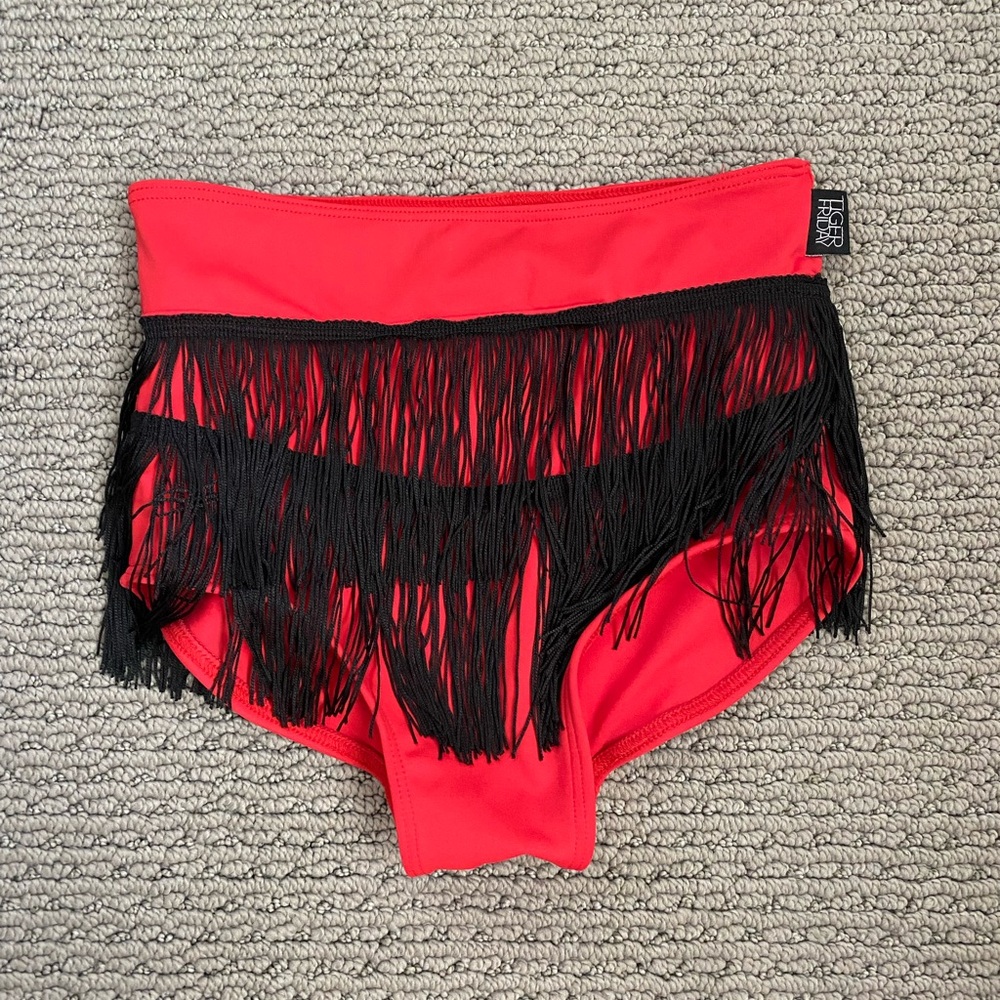 Tiger Friday Ballroom Fringe briefs child XL